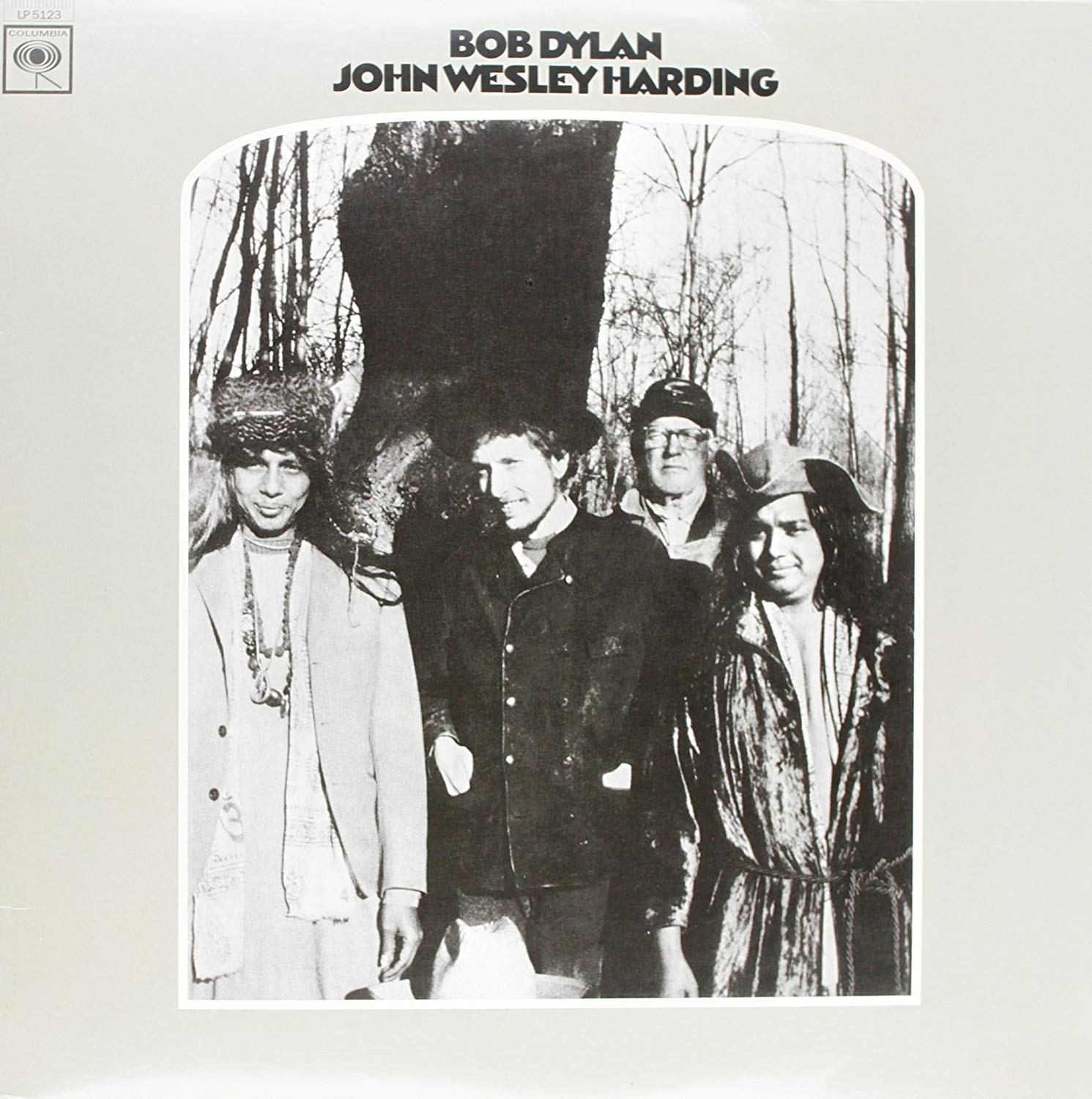 Cover of 'John Wesley Harding' - Bob Dylan